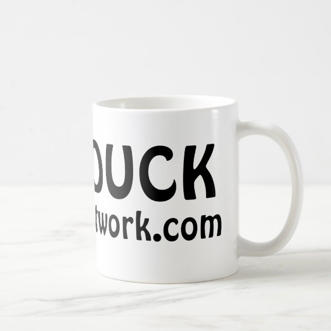 iDuck Netz-Tasse Kaffeetasse (Rechts)