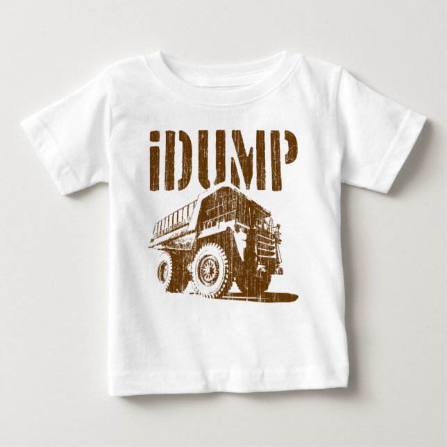 iDUMP (Vintag) Baby T-shirt (Vorderseite)