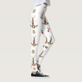 Idyll Winter Pattern Leggings