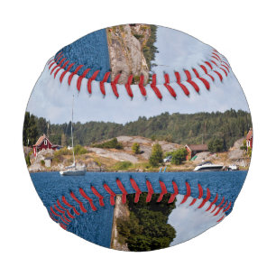 Idyllische Küstenlandschaft Baseball