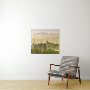 Idyllische Landschaft die Schweiz, Säntis Wandteppich