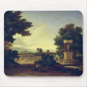 Idyllische Landschaft Mousepad