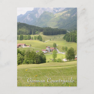 Idyllische Landschaft Postkarte