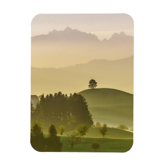 Idyllische Landschaft | Schweiz, Säntis Magnet (Vertikal)