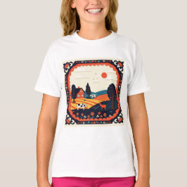 Idyllischer Bauernhof T-Shirt