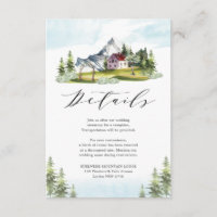 Idyllischer Pinienwald - Hochzeiten Details