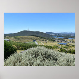 Idyllischer Tag in Canberra Poster