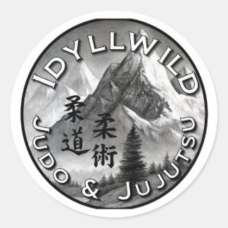 Idyllwild Judo und Jujutsu Round Sticker