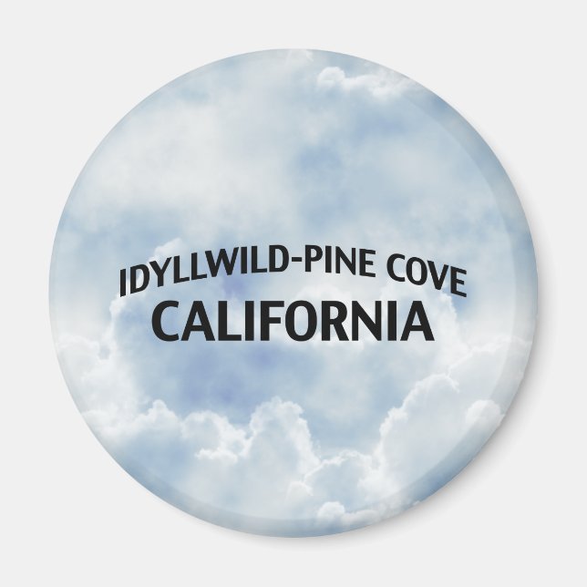 Idyllwild-Pine Cove California Magnet (Vorne)
