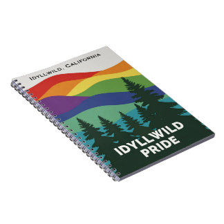 Idyllwild Pride Spiral Notebook Notizblock