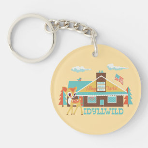 Idyllwild Village Market Schlüsselanhänger