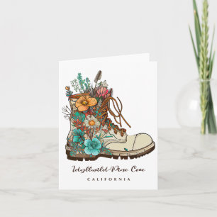 Idyllwilde Pine Cove Wandern im Freien Souvenir 2 Karte