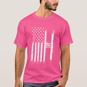 IE Vereinte Staaten erschüttert US-Flagge T-Shirt