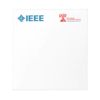 IEEE PELS Note Pad Notizblock
