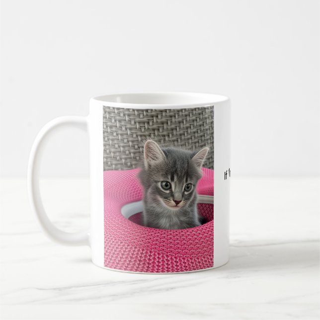 If I’m The One… Let’s Get Married! Cat Coffee Mug Kaffeetasse (Links)
