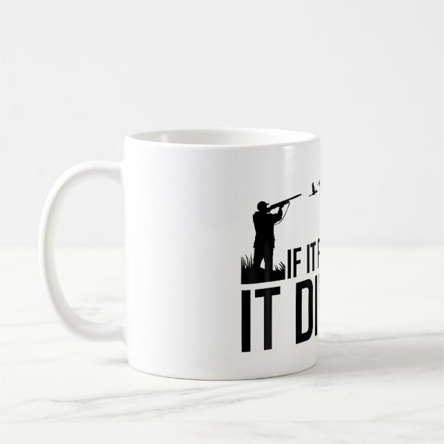 If It Flies It Dies Kaffeetasse (Links)