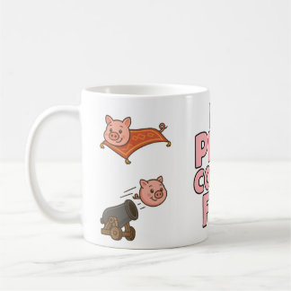 If pigs could fly - fun mug kaffeetasse