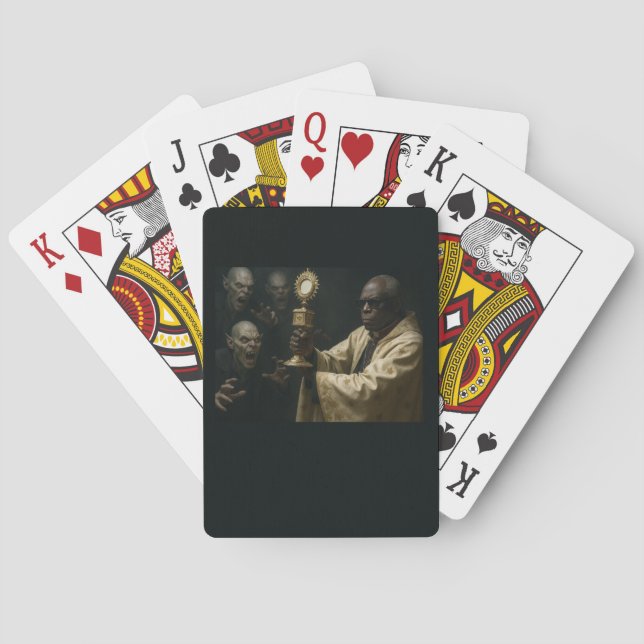 'If the Pope were Blade' Spielkarten (Rückseite)