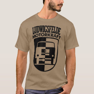 IFA Ludwigsfelde Motorkraft Coat of Arms Black T-Shirt