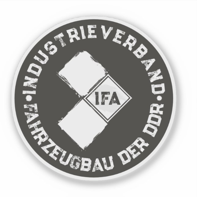 IFA VINTAGE AUFKLEBER (Vorderseite)