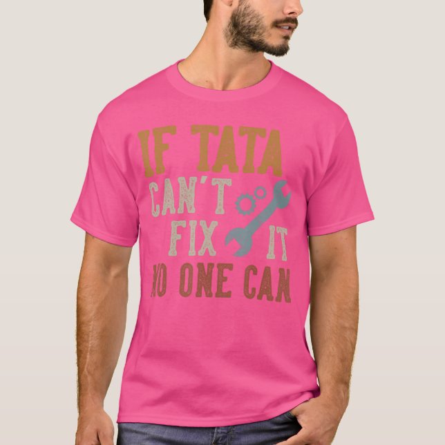 Ifata Cant Fi It No One Can Funnyata Fathers Day v T-Shirt (Vorderseite)