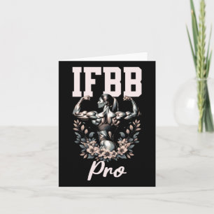 IFBB Pro Floral Weibliche Physik und Bodybuilding  Karte