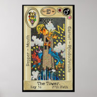 Ifdawn Deepdream Tarot Key 16 ~ Der Turm