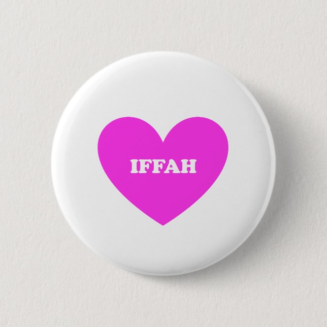 Iffah Button (Vorderseite)