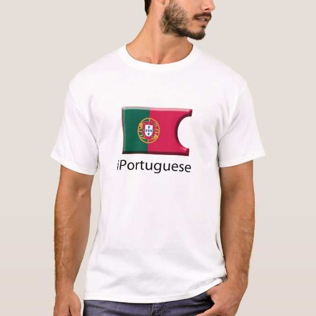 iFlag Portugal 1 T-Shirt (Vorderseite)