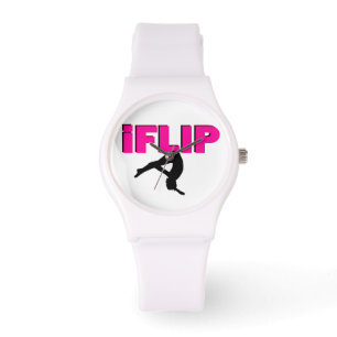 IFlip Gymnastik Frauensporty Silicon Watch Armbanduhr