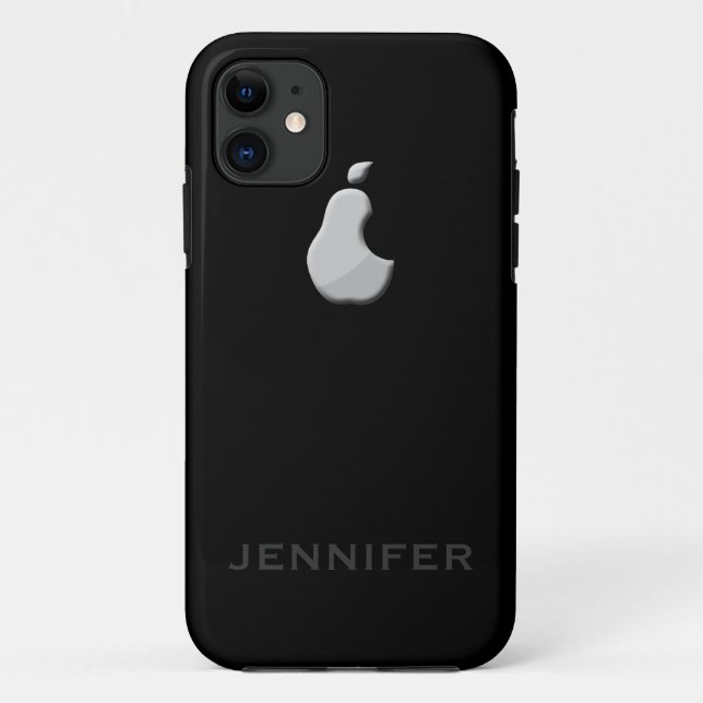 iFruit Salat-Birne iPhone Fall Case-Mate iPhone Hülle (Rückseite)