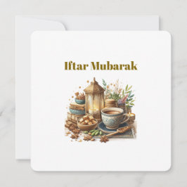 Iftar Dinner Invitations Feiertagskarte