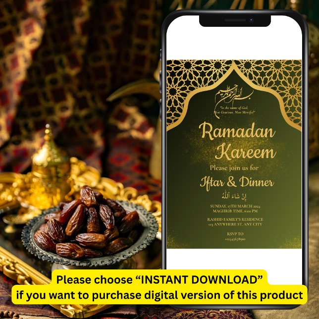 IFTAR-Party Einladung (Von Creator hochgeladen)