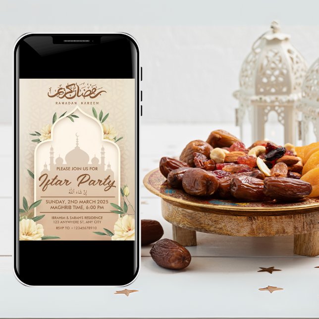 Iftar-Party Einladung (Von Creator hochgeladen)