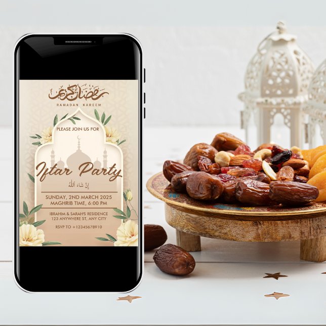 Iftar-Party Einladung (Von Creator hochgeladen)