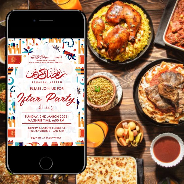 Iftar-Party Einladung (Von Creator hochgeladen)