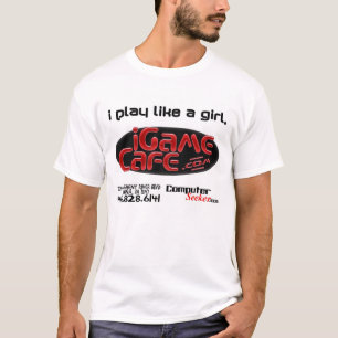 iGameCafe - i-Spiel mögen ein Mädchen (großen T-Shirt