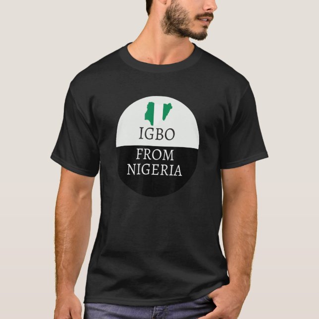 Igbo aus Nigeria - nigerianische Kultur - Großbuch T-Shirt (Vorderseite)