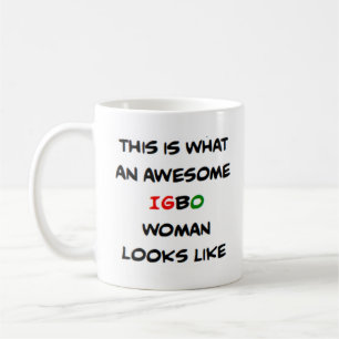 Igbo-Frau, großartig Kaffeetasse