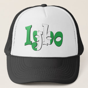 Igbo (nigerische Flagge) Truckerkappe