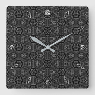 IGBPattern GS Quadratische Wanduhr