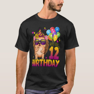 Igel 12. Geburtstag 12 Jahre alter Igel Birt T-Shirt
