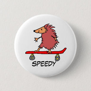Igel-Abzeichen Button