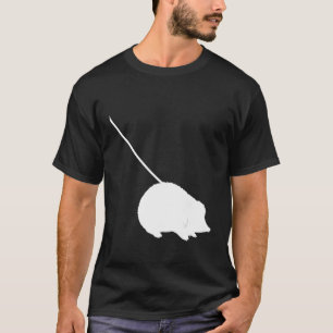 Igel an einem Leash-Niedlichen Tier T-Shirt