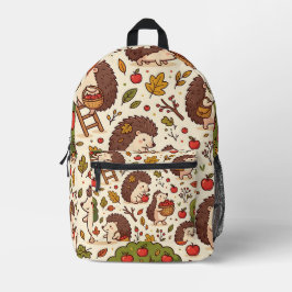 Igel Apfel Obstgarten Rucksack