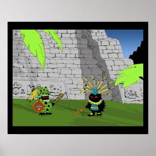 Igel aus der Zeit vor Kolumbien Poster