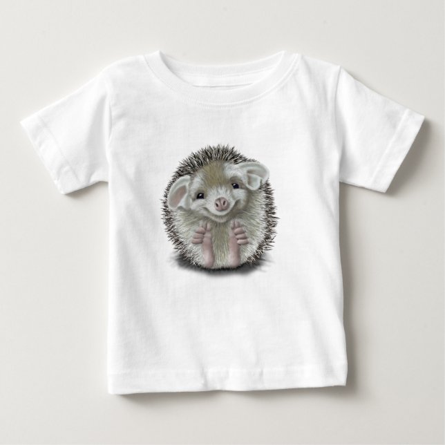 Igel Baby T-shirt (Vorderseite)