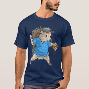 Igel Baseball-Baseball-Handschuh T-Shirt
