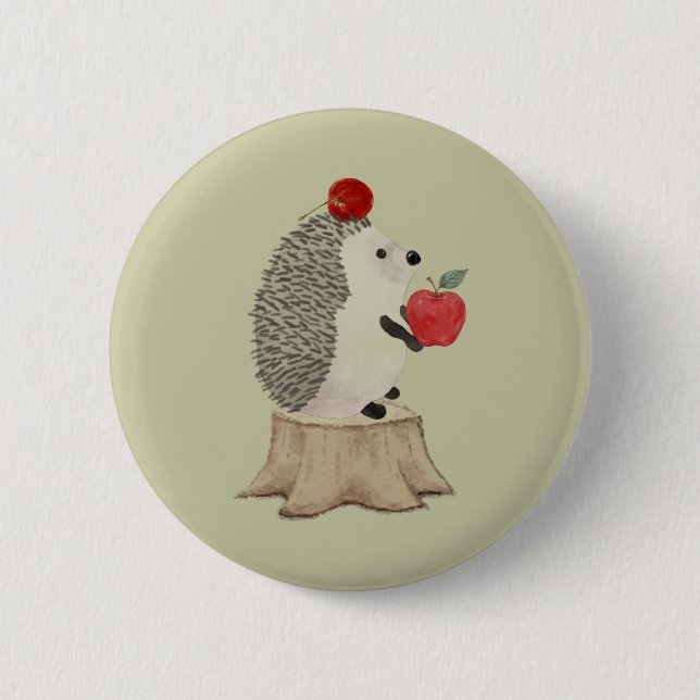 Igel Button (Vorderseite)