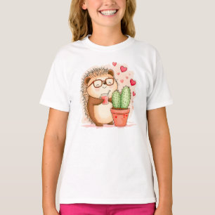 Igel Cactus Cheers Watercolor T-Shirt